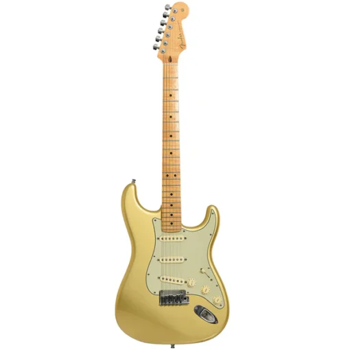 2009 Fender Custom Shop Deluxe Stratocaster Gold E-Gitarre