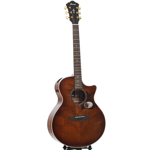 Akustisch-elektrische Gitarre Ibanez AE340FMH