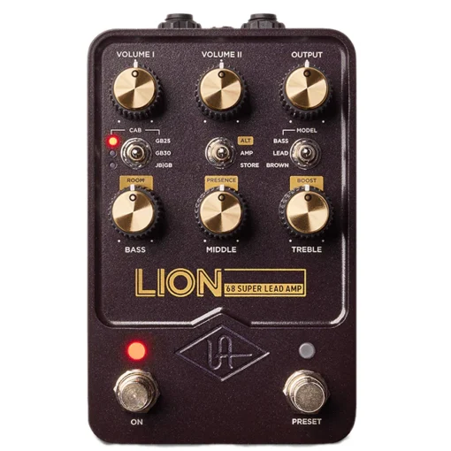 UAFX Lion '68 Super Lead Amp Emulation Pedal mit Bluetooth